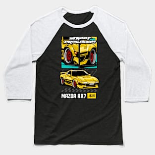 RX-7 Nostalgia Baseball T-Shirt